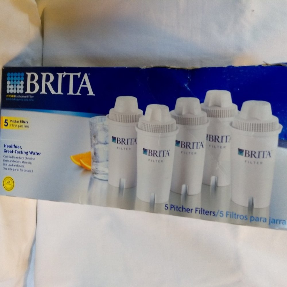 NEW IN BOX  Brita Replacement Filters Value Pack of 5